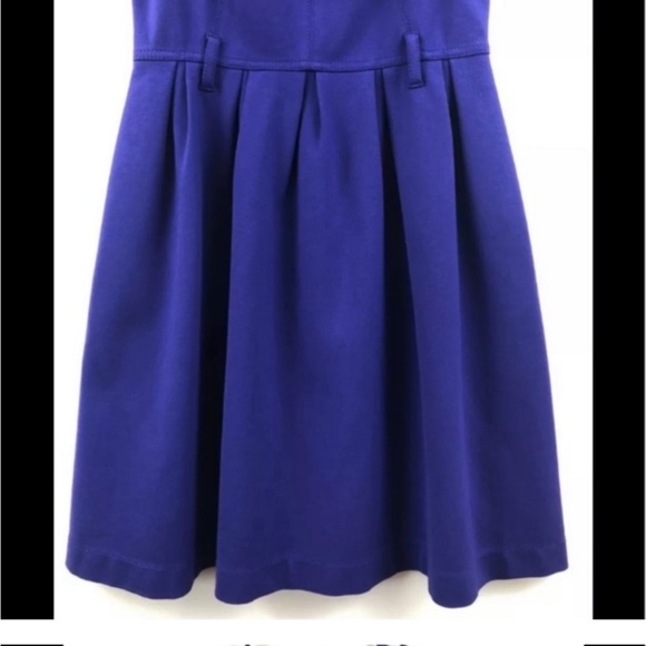 Theory Blue Fit and Flare Dress ✅OFFERS - Picture 3 of 5
